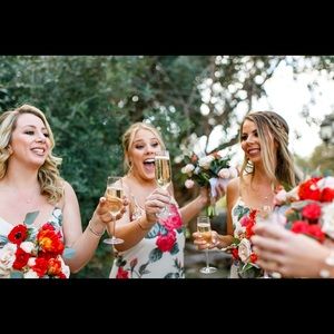 Show me your mumu Jolie maxi in lady rose- medium